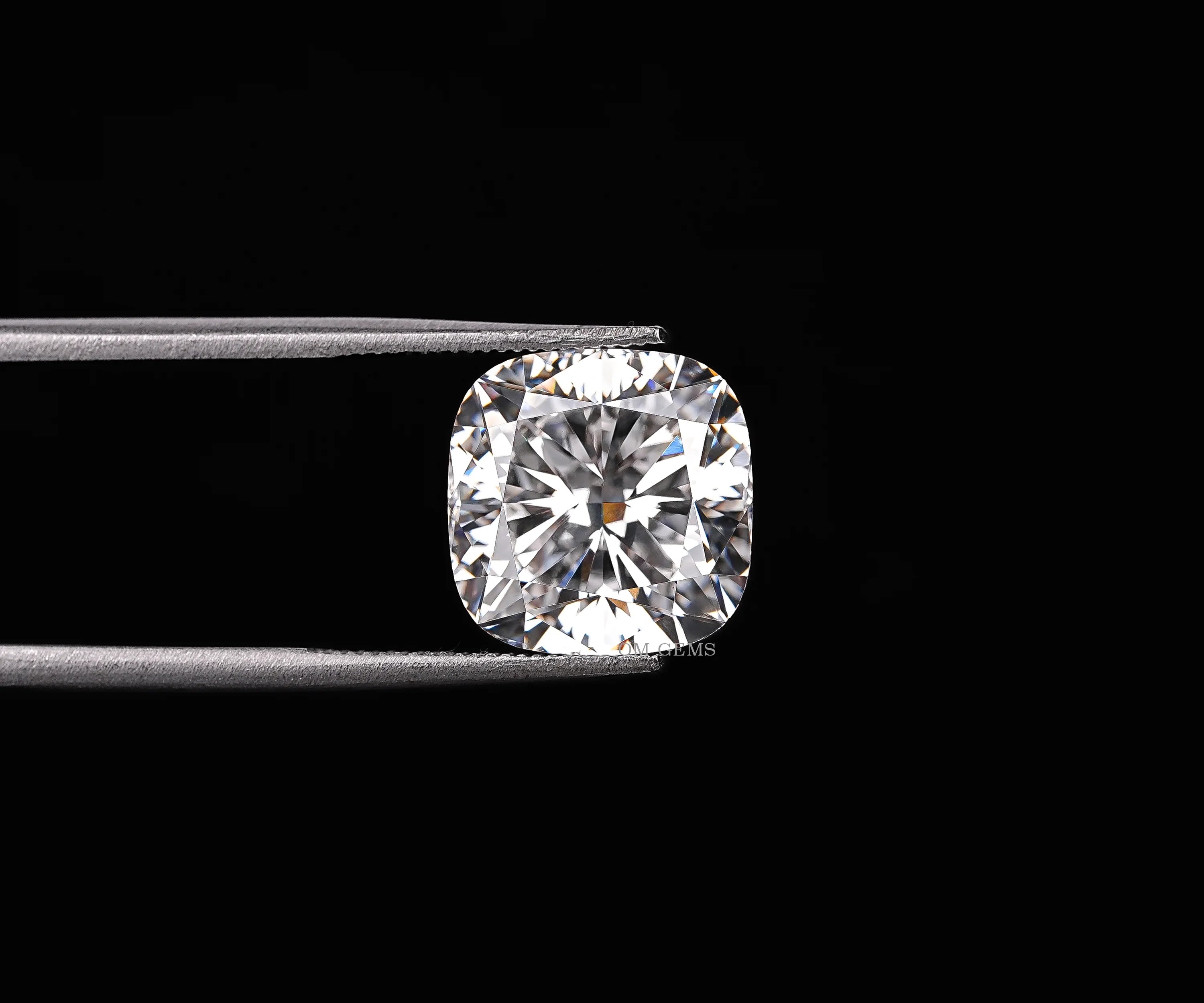 4.59 CT, Square Cushion Brilliant Shape Lab Grown Loose Diamond