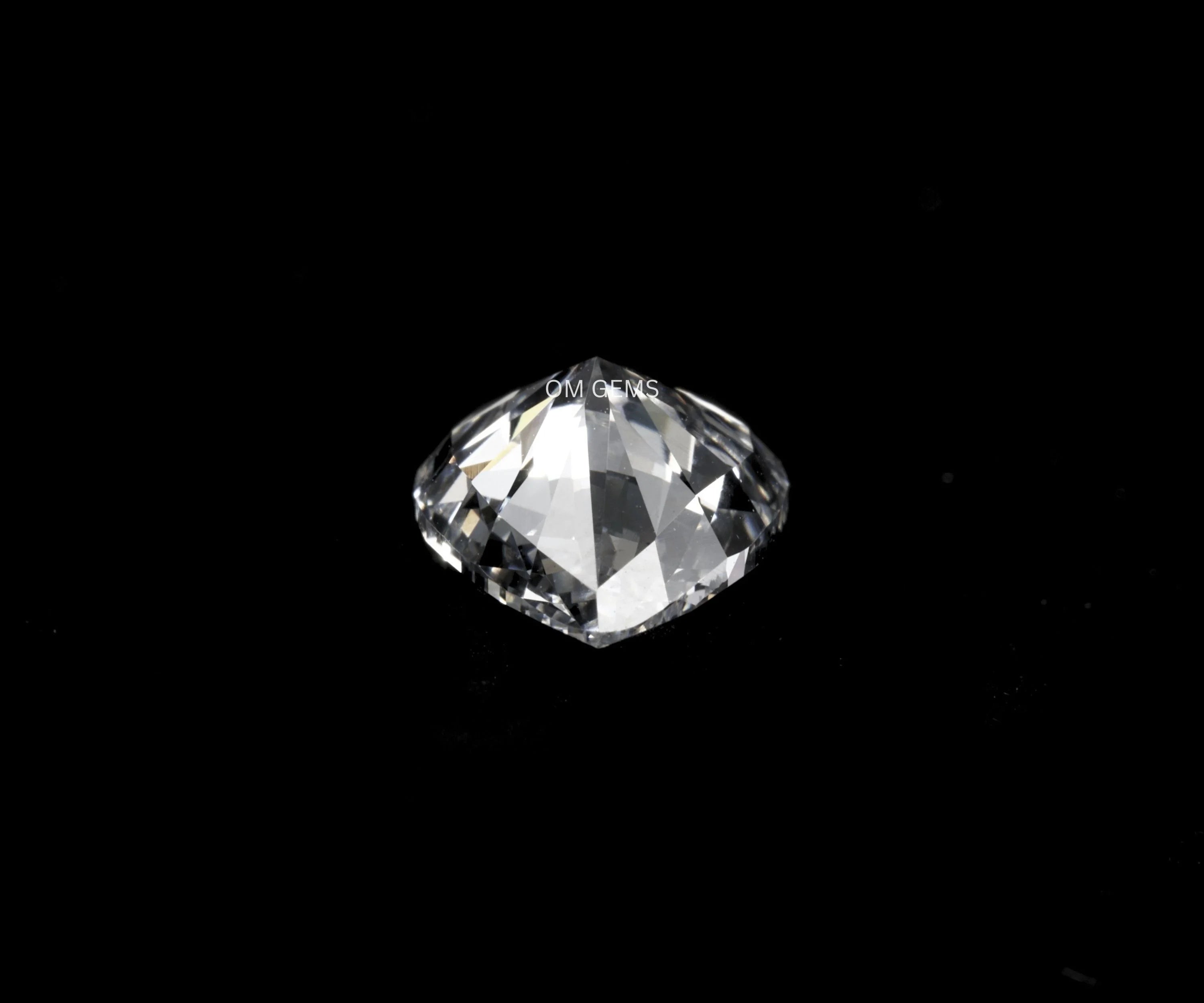Square Faceted Cedar Pear Cut Diamond