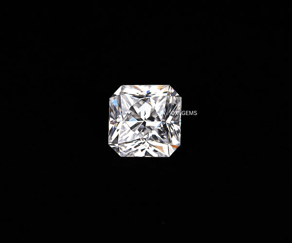 2.05 Carat Square Radiant Void Reaver Cut Lab Grown Antique Diamond