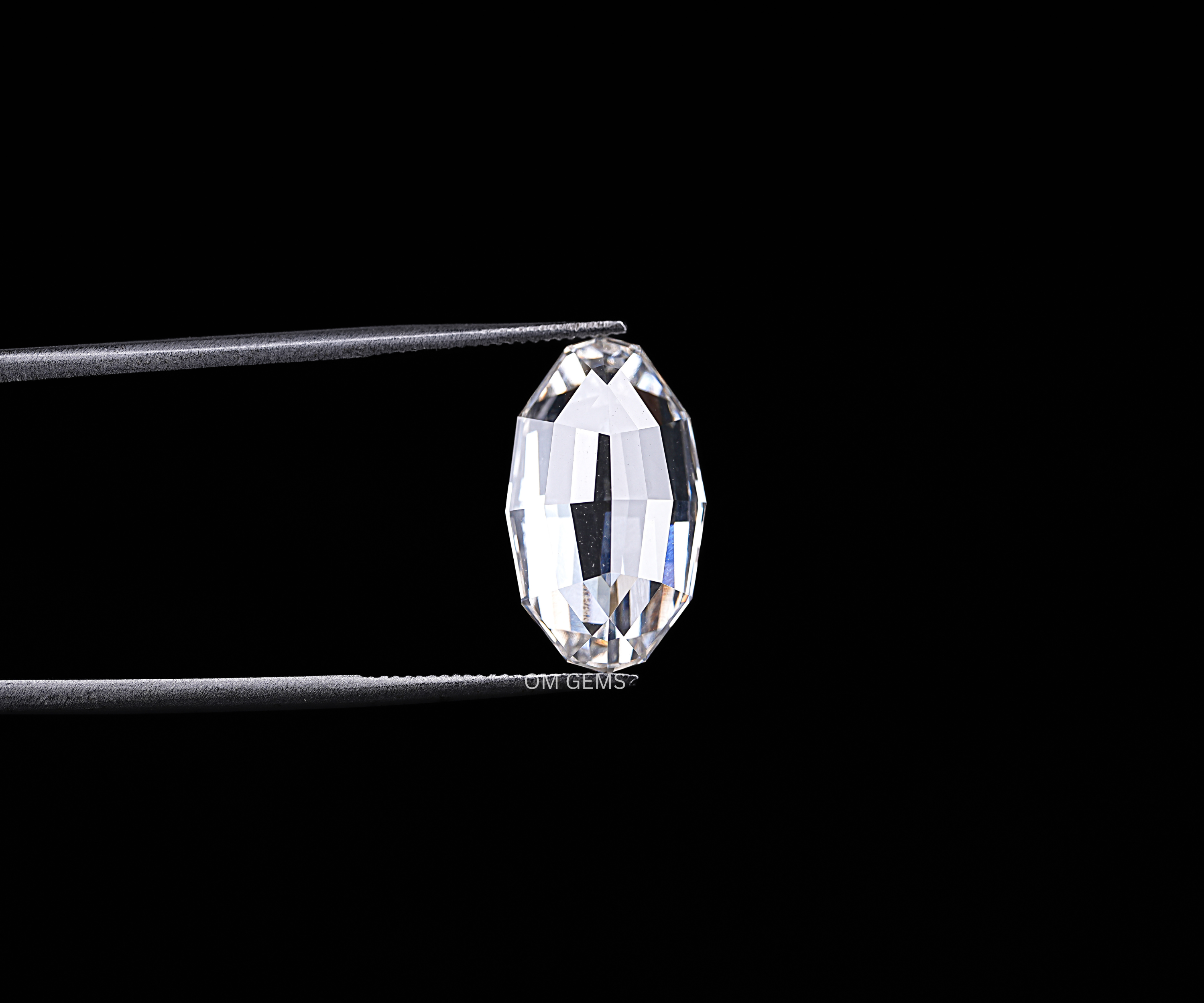 Oval Step Cut Lab Gown Diamond 