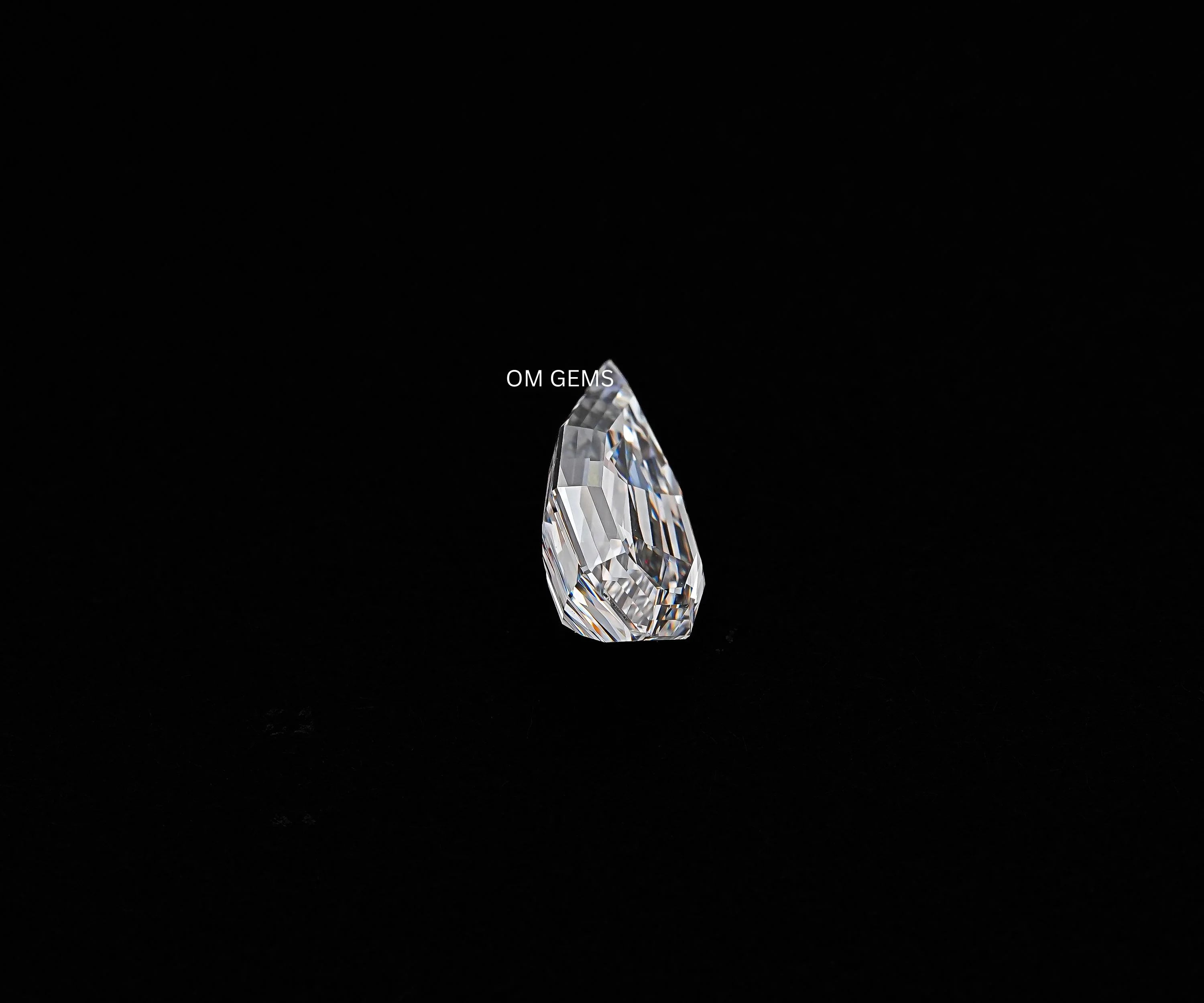 Step Cut Pear Lab Grown Diamond