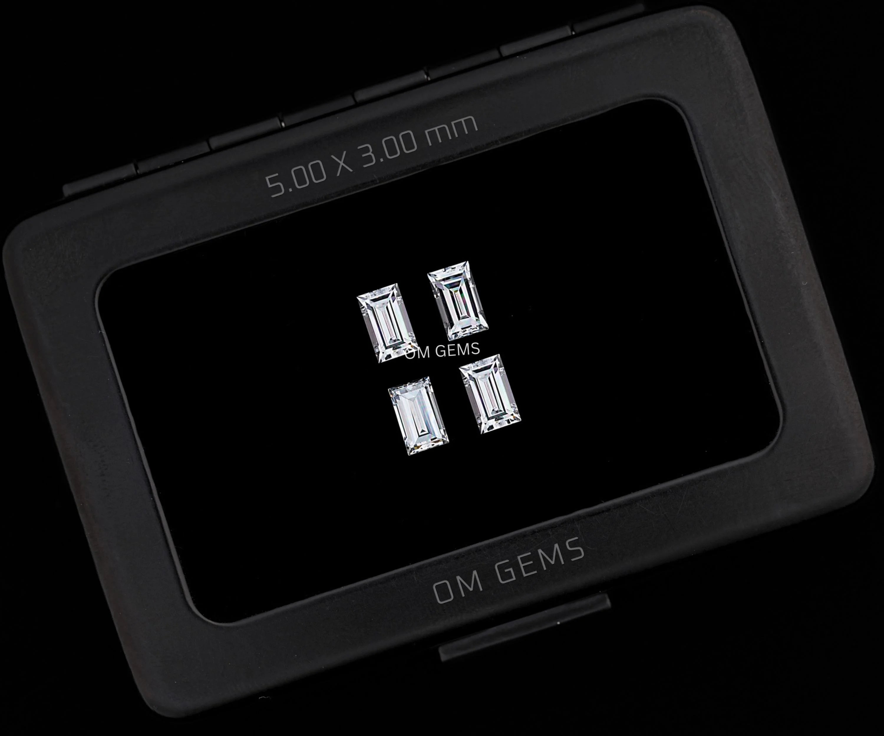 Tapered Baguette Cut Lab Grown Loose Diamond