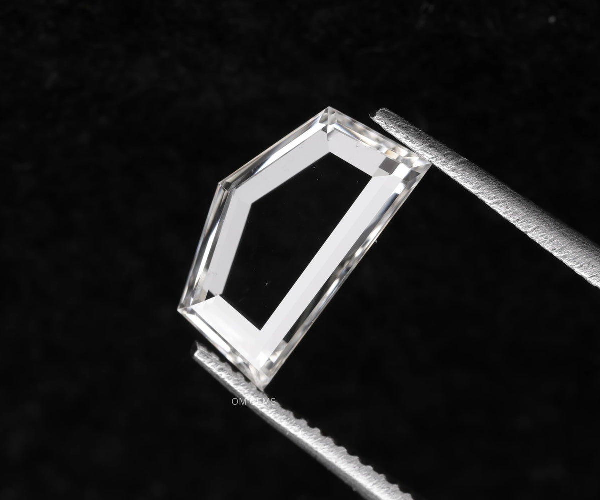 Trapezoid Portrait Cut Lab Created Loose Diamond