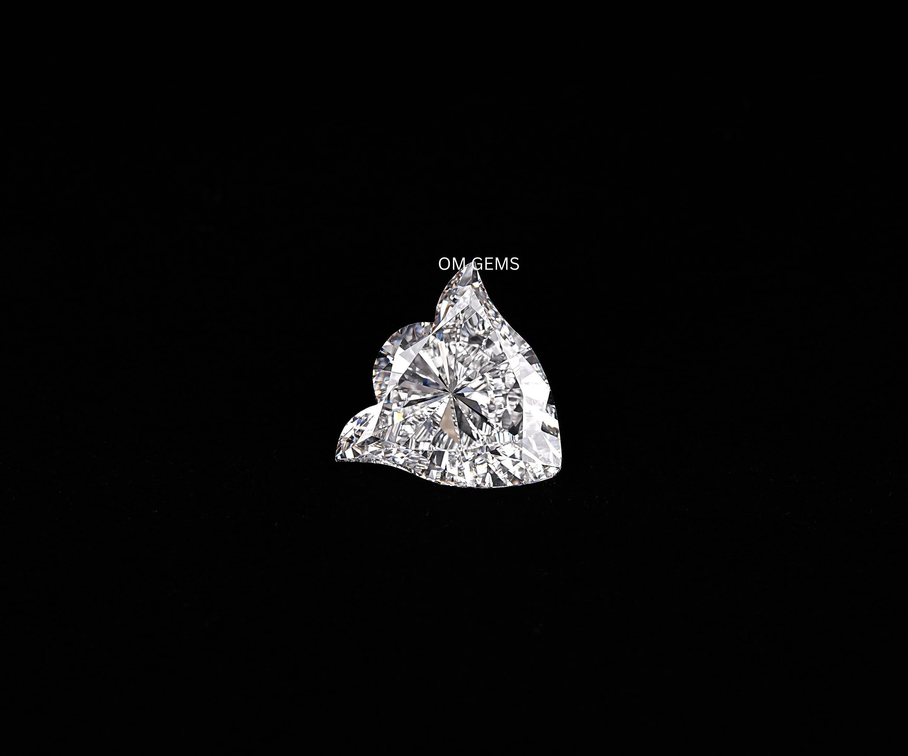 Tulip Cut Lab Loose Diamond