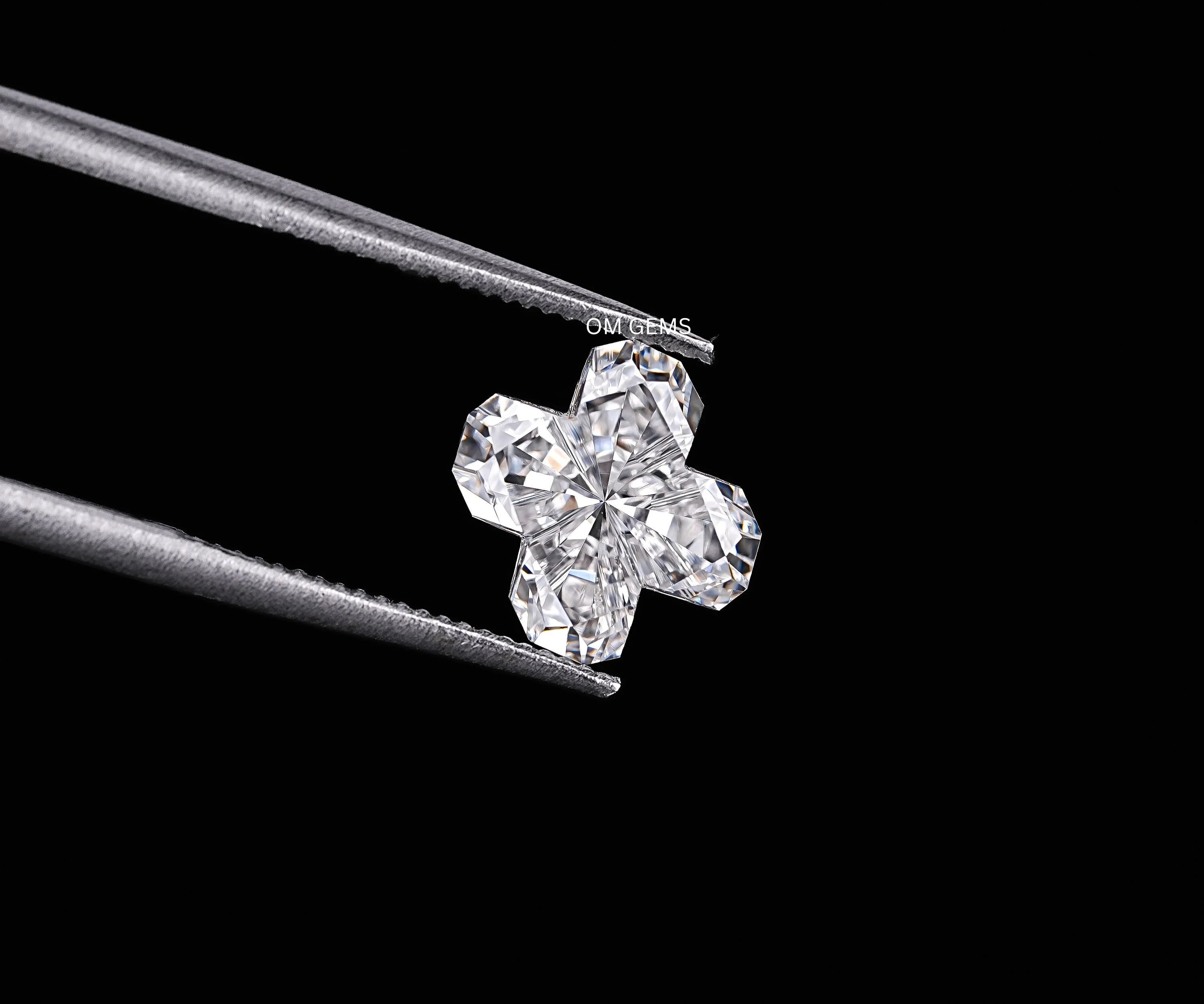 X Letter Initial Lab Grown Loose Diamond