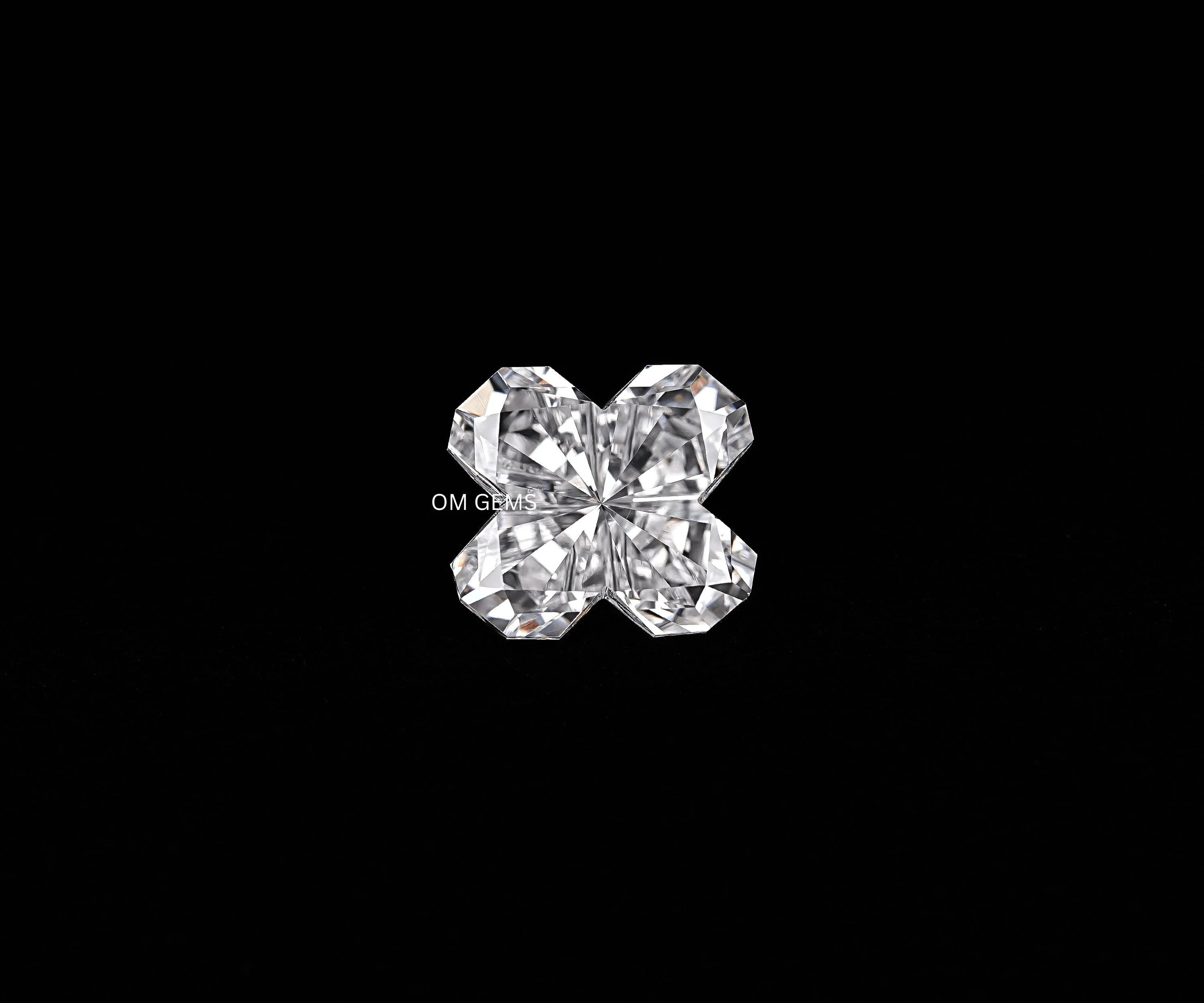X Letter Initial Lab Grown Loose Diamond