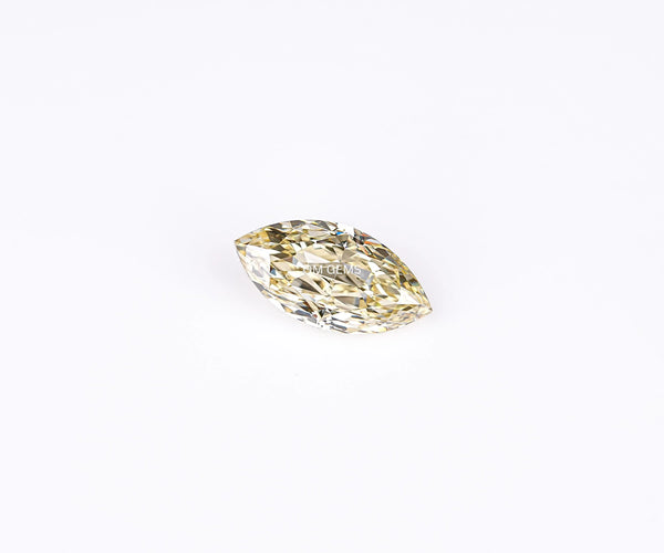 1.01 Carat Marquise Cut Lab Grown CVD Diamond Fancy Yellow Color VVS2 Clarity