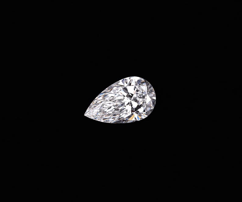 Pear Brilliant Cut Diamond, 1.09 Carat Lab Grown Diamond