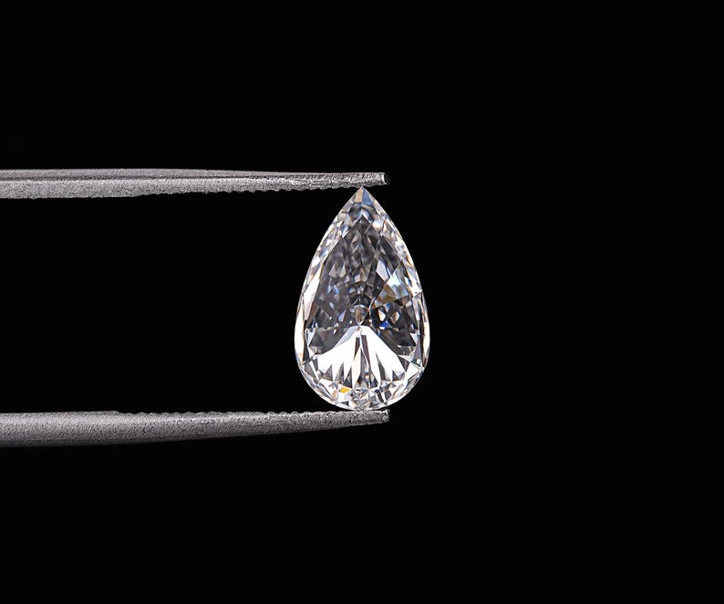 Pear Brilliant Cut Diamond, 1.09 Carat Lab Grown Diamond